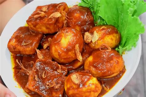 Resep Semur Tahu Telur Sederhana Ini Akan Membuat Anda Menciptakan