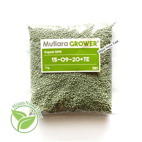 Jual Pupuk Npk Mutiara Grower Te Meroke Repack Kg Kota