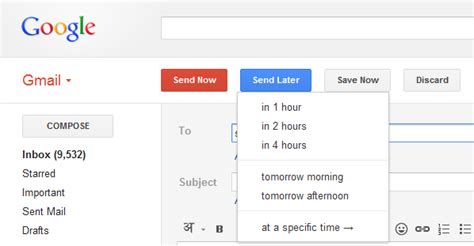 Schedule Emails In Gmail With Right Inbox