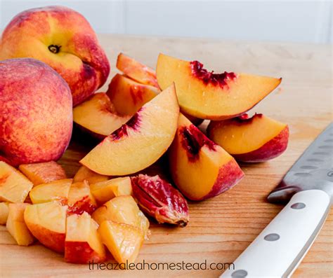 Homemade Peach Extract