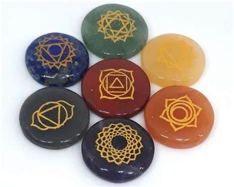 Seven Chakra Symbol Engraving Set at best price in Khambhat by Abalone ...