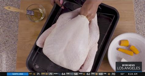 Need Some Tips For Cooking A Turkey For Thanksgiving Cbs Los Angeles