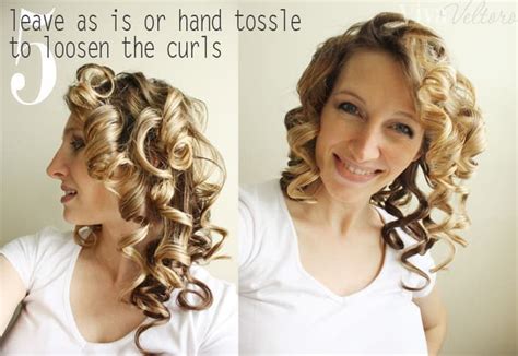 DIY Pin Curls Tutorial