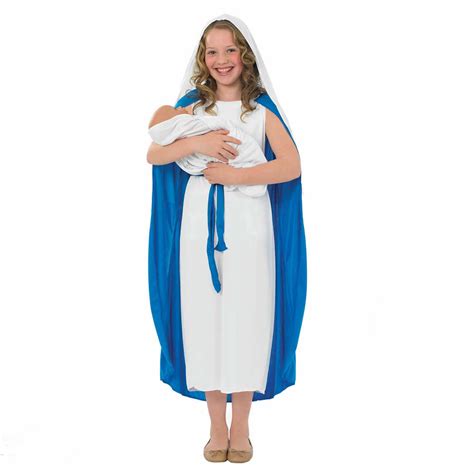 Mary Costume For Christmas Play On Sale Bellvalefarms