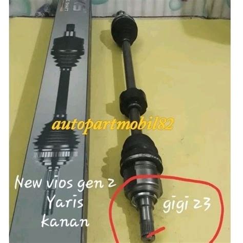 Jual Drive Shaft CV Joint Assy As Roda Komplit Yaris New Vios Gen 2