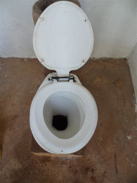 Pit Latrine With A Toilet Seat The Pit Latrine Has Been Ad Flickr