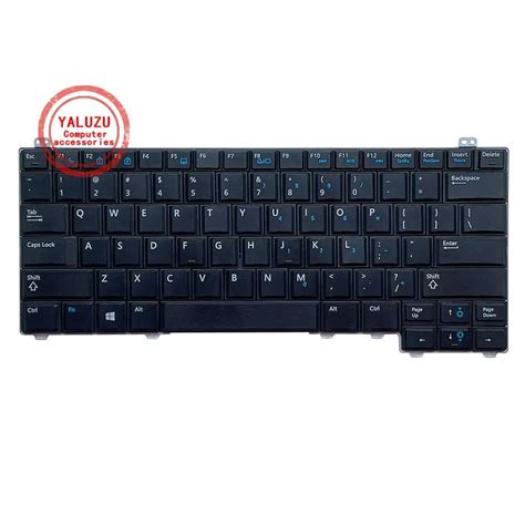 Us Black New English Replace Laptop Keyboard For Dell Latitude E