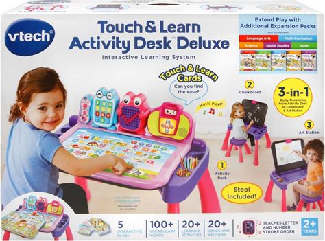 Vtech Escritorio De Actividades Deluxe Para Tocar Y Aprender Color