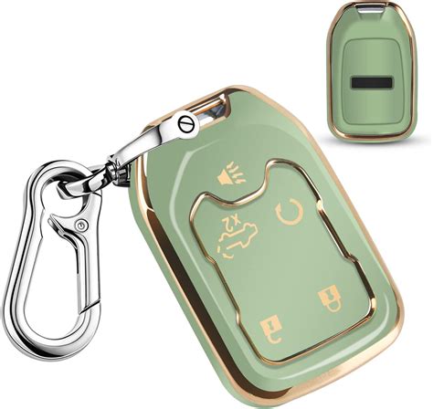 Amazon Qbuc For Gmc Key Fob Cover Tpu Protector Case With Keychain