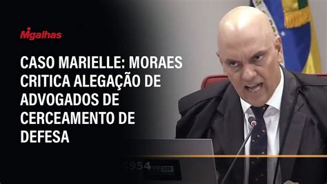 Caso Marielle Ministro Alexandre De Moraes Critica Alegação De