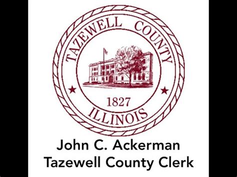 Meet Your Tazewell County Clerk Recorder Of Deeds Office Youtube