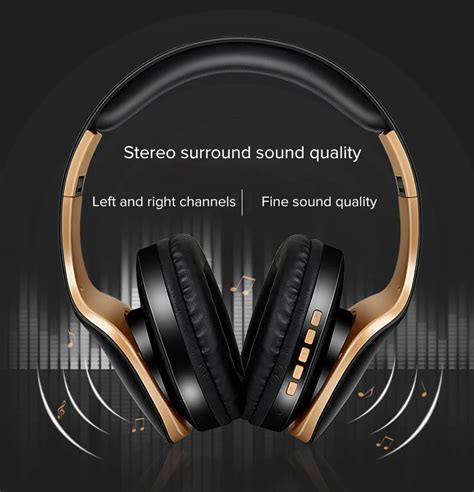 Беспроводные Bluetooth наушники, гарнитура, Складные стерео игровые ...