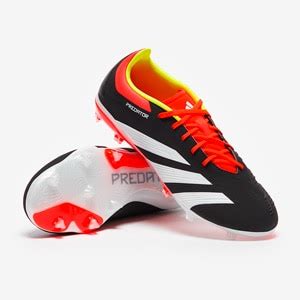 adidas Predator Elite FG pour Enfant Blanc Argent Mét Blanc