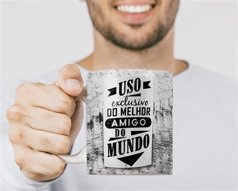 Caneca Uso Exclusivo Do Melhor Amigo Do Mundo Elo