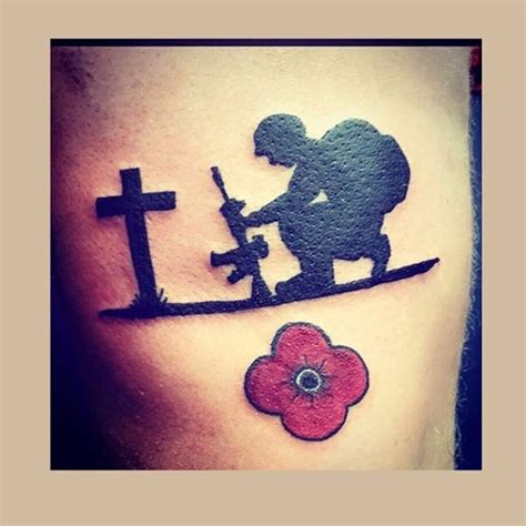 Fallen Soldier Tribute Tattoo - Veteran Ink