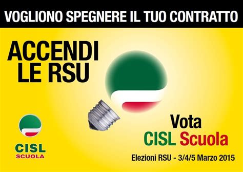 Elezioni Rsu 3 4 5 Marzo Vota E Fai Votare La Cisl Scuola Cisl Verona