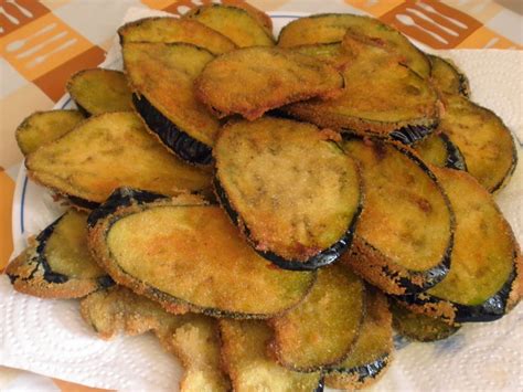 Battered Eggplant Slices Should Be Crispy Outside And Silky Inside When Fried Eggplant