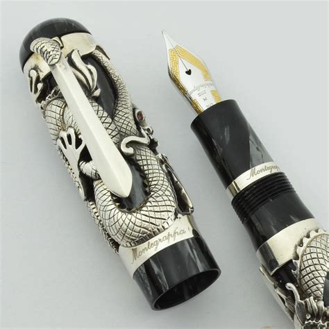 Montegrappa "The Dragon" Limited Edition Fountain Pen - Sterling with ...