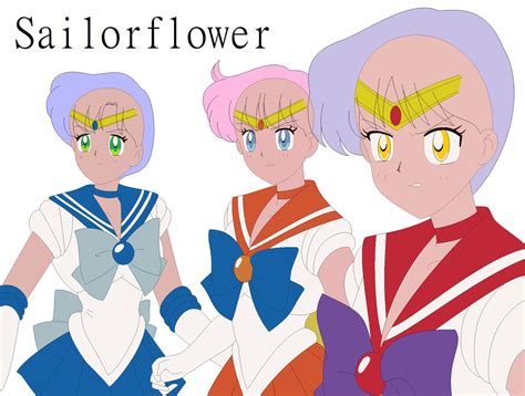 Sailor Moon Base 3 Senshi By Sailorflower On Deviantart