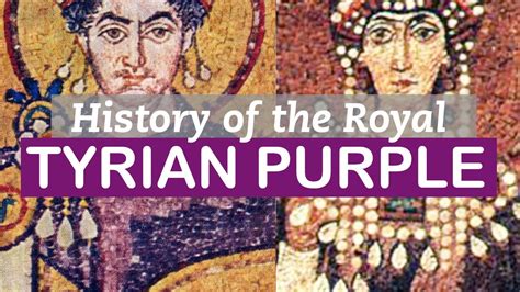 Tyrian Purple | History of Colors | LittleArtTalks - YouTube