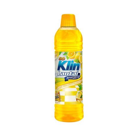 SO KLIN Perfumed Aromatic Floor Cleaner Citrus Lemon 450ml AndeeMart