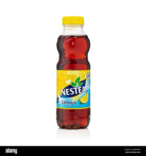 Tallinn Estonia January 2023 Nestea Tea Black Iced Tea Drink With
