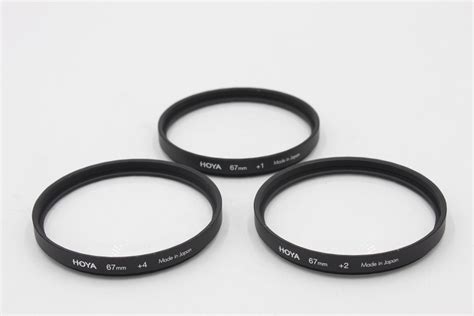 Набор светофильтров Hoya Close Up Set 67mm 124 состояние 5 бу