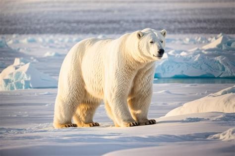 Premium AI Image | photo polar bear in arctic