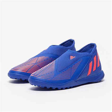 Adidas Predator Edge Sin Cordones Tf Para Ni Os Hi Res Azul Turbo