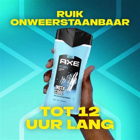 Axe Ice Chill 3 In 1 Douchegel 250 Ml Voordeelverpakking 18 Stuks Bol