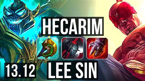 HECA Vs LEE JNG Penta 11 2 8 Legendary 600 Games 1 0M Mastery