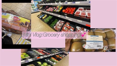 Mini Vlog Grocery Shopping First Video YouTube