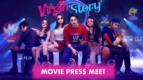 Virgin Story Movie Pressmeet Vikram Sahidev Sowmika Pandiyan