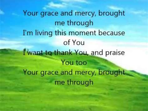 Chords for "Your Grace and Mercy" video and lyrics by the Mississippi Mass Choir