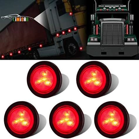 Amazon Limicar Led Round Red Side Marker Led Lights Tail