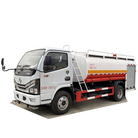 Dongfeng New 4 Ton Water Tank Fire Fighting Truck Water Sprinkler Fire