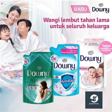 Jual Downy Plus Anti Apek Anti Bau Mild Gentle Pelembut