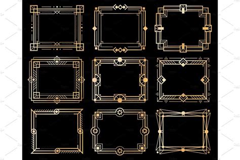 Art Deco Frames Gold Deco Image Art Deco Frames Art Deco Design