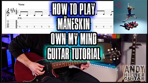 How To Play Måneskin Own My Mind Guitar Tutorial Youtube