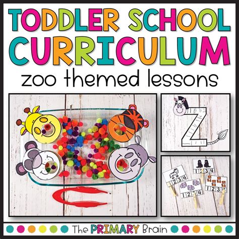 Toddler School Lesson Plans Zoo Themed Activities - Etsy