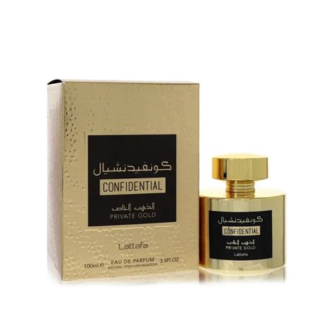 Confidential Private Gold By Lattafa Unisex Ml Edp Lattafa