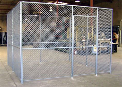 Wire Partitions And Security Cages From Industrial Products Plus Ipp