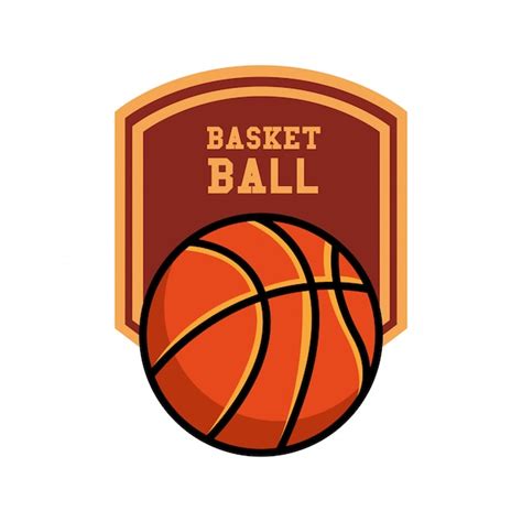 Premium Vector Basketball Sport Emblem Icon