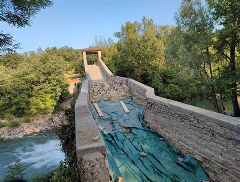 Olina via ai lavori sul ponte del 1522 Ma sarà riaperto solo a bici e