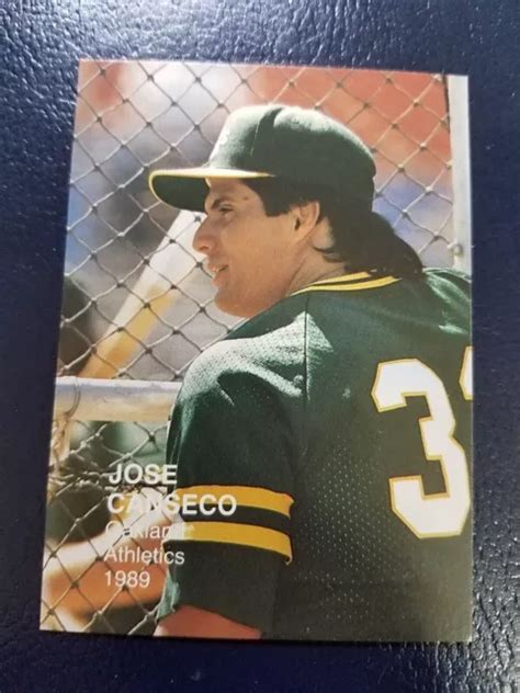 Jose Canseco Oakland Athletics Meilleures Toiles Du Baseball