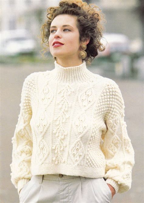 Vintage Aran Knitting Patterns Mike Nature