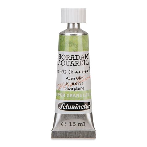 Schmincke Horadam Aquarell Artist Watercolor Shire Olive Supergranulation 15 Ml Tube