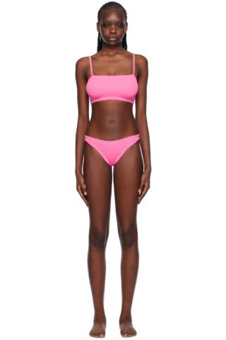 Pink Gigi Bikini By Hunza G On Sale