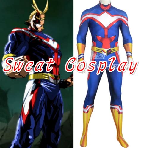 High Quality My Hero Academia All Might Costume Boku no Hero Academia ...