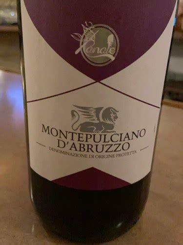 Canale Montepulciano D Abruzzo Vivino Us